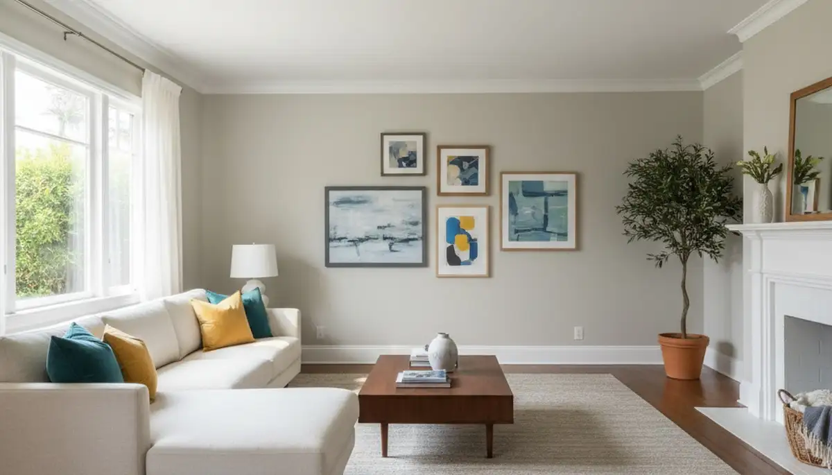 Professional interior painting in Los Angeles, CA showcasing smooth walls and vibrant modern home finishes