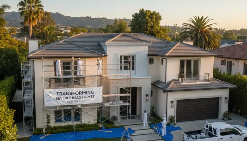 House painting service in Los Angeles, CA for residential interior and exterior homes