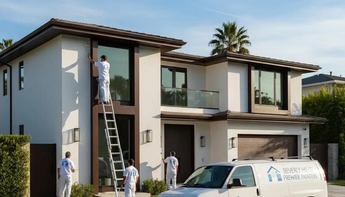 Professional house painting services in Los Angeles, CA for homes and exteriors