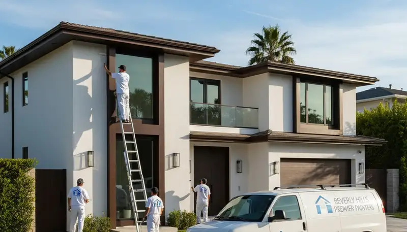 Professional house painting services in Los Angeles, CA for homes and exteriors
