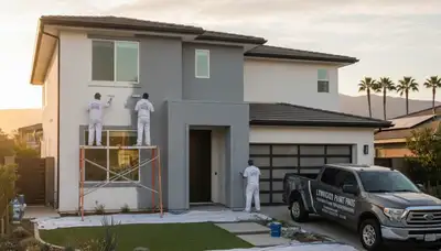 House painting service in Los Angeles, CA for residential exterior and interior painting projects