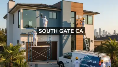 Professional house painting service in Los Angeles, CA for residential exterior and interior projects