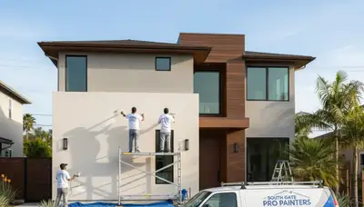 Professional house painting service in Los Angeles, CA for residential interior and exterior painting