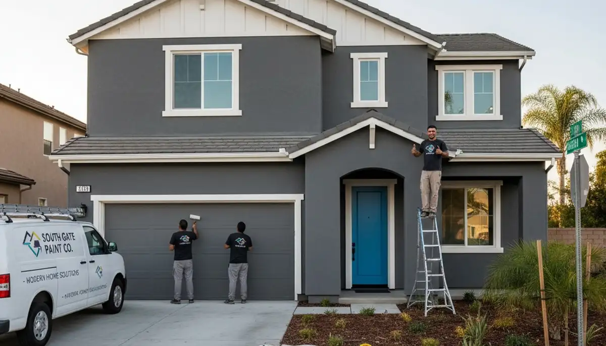 House painting crew serving Los Angeles, CA for interior and exterior painting projects
