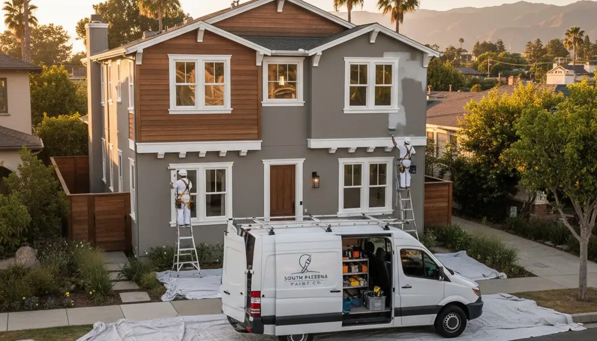 House painters in Los Angeles, CA providing professional residential and commercial painting services