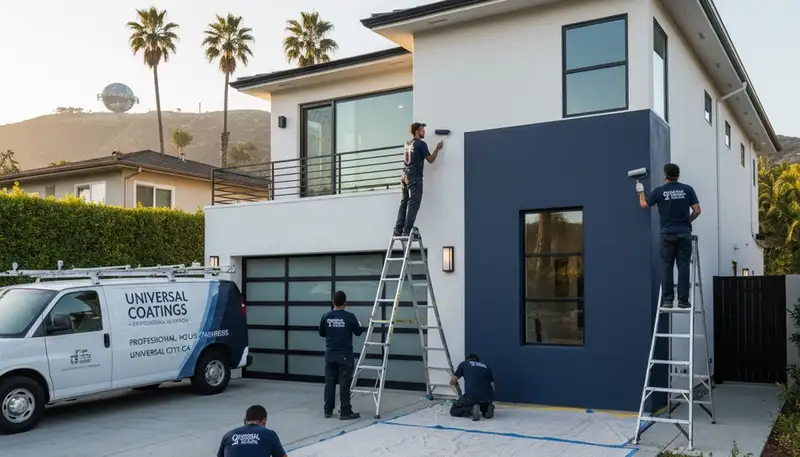 House painting contractor serving Los Angeles, CA for exterior and interior painting projects
