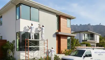 House painting service in Los Angeles, CA for residential exterior and interior painting projects